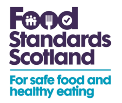 Food Standards Scotland Logo - For safe food and healthy eating.